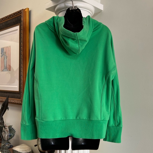 Ralph Lauren Active LRL Women's Green Full Zip Jacket Hoodie Crest Embroidered - Picture 8 of 11